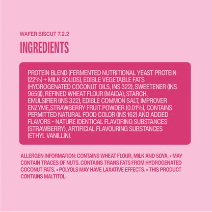 SuperYou - Strawberry Crème Protein Wafer — Pack Of 10
