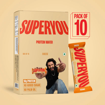 SuperYou - Cheese Protein Wafer — Pack Of 10