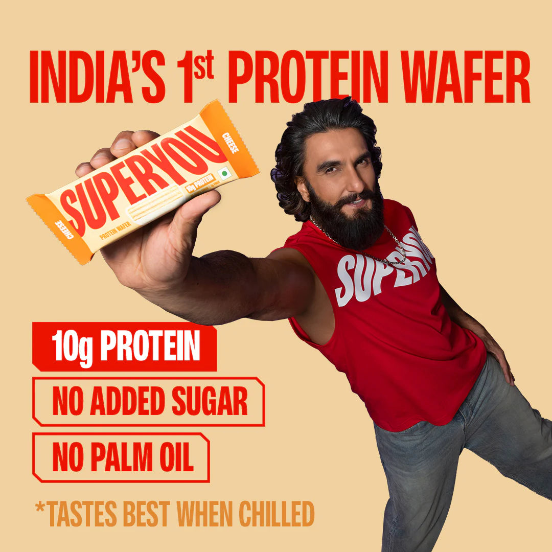 SuperYou - Cheese Protein Wafer — Pack Of 10