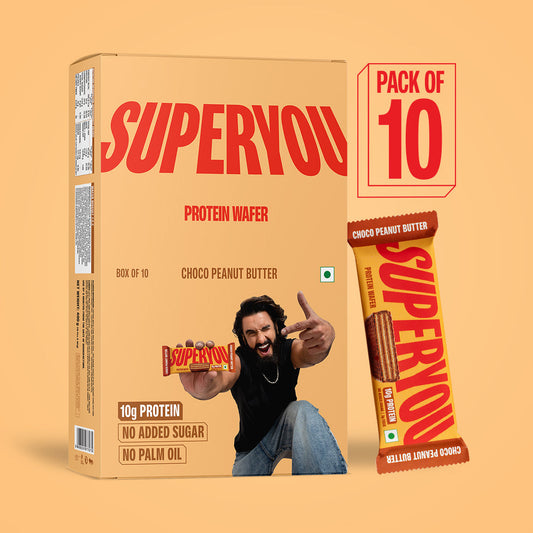 SuperYou - Choco Peanut Butter Protein Wafer — Pack of 10