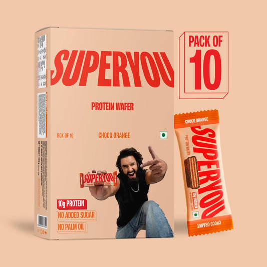 SuperYou - Orange Protein Wafer - Pack of 10