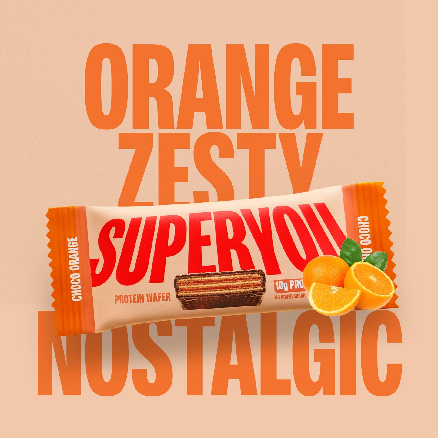 SuperYou - Orange Protein Wafer - Pack of 10