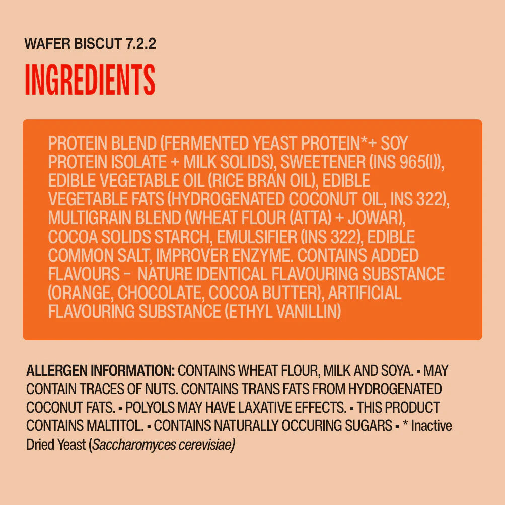 SuperYou - Orange Protein Wafer - Pack of 10