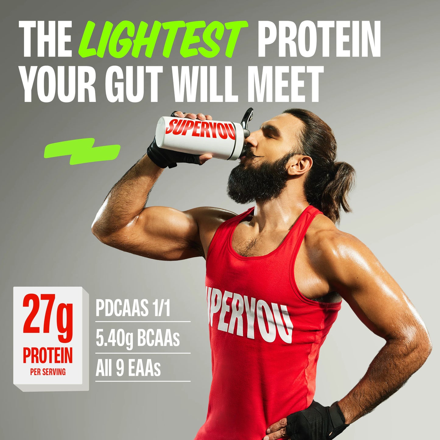 SuperYou Pro - Unflavoured - Fermented Yeast Protein 1kg