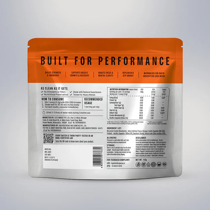 SuperYou Pro - Creatine Monohydrate 112g - Orange Kick