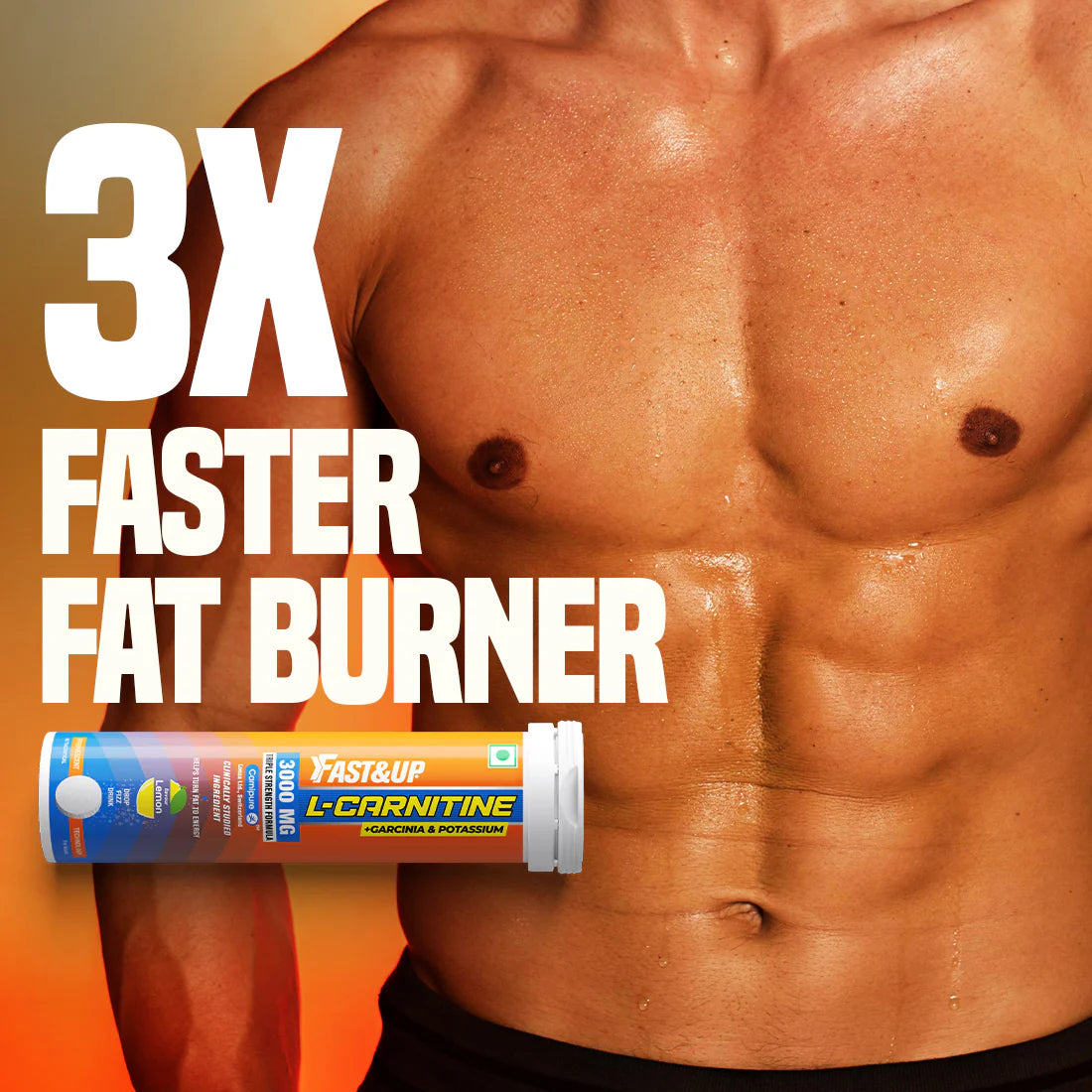 FAST&UP - L-Carnitine 3000mg for Weight Loss - Lemon