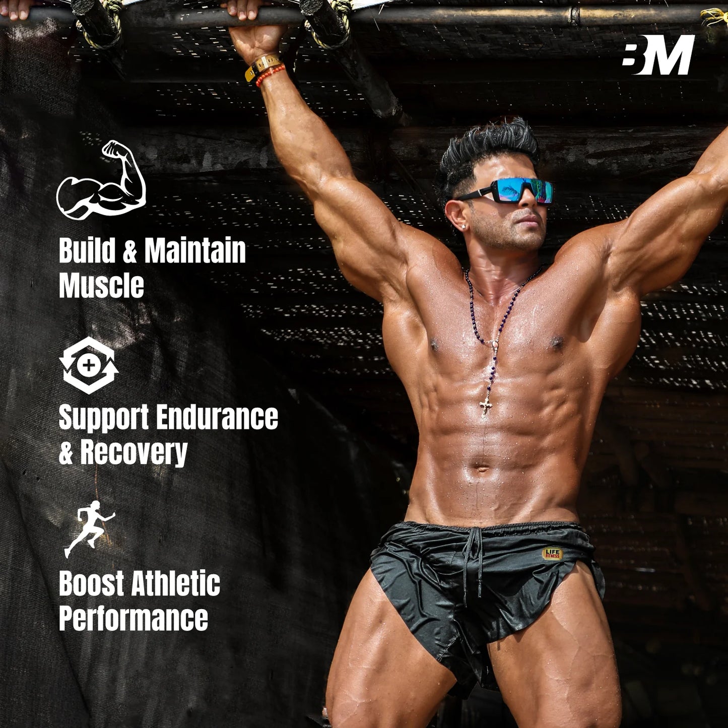 Big Muscles-Nitra Isolate Whey Protein-Rich Chocolate-1 kg