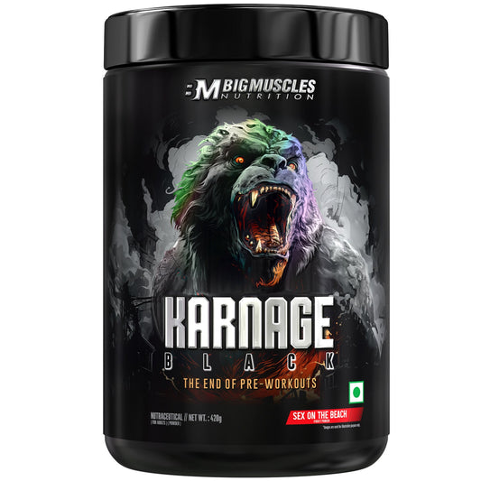 Big Muscles-Karnage Black-Sex on the Beach-420g
