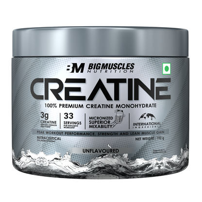 Big Muscles Creatine Unflavoured 102g