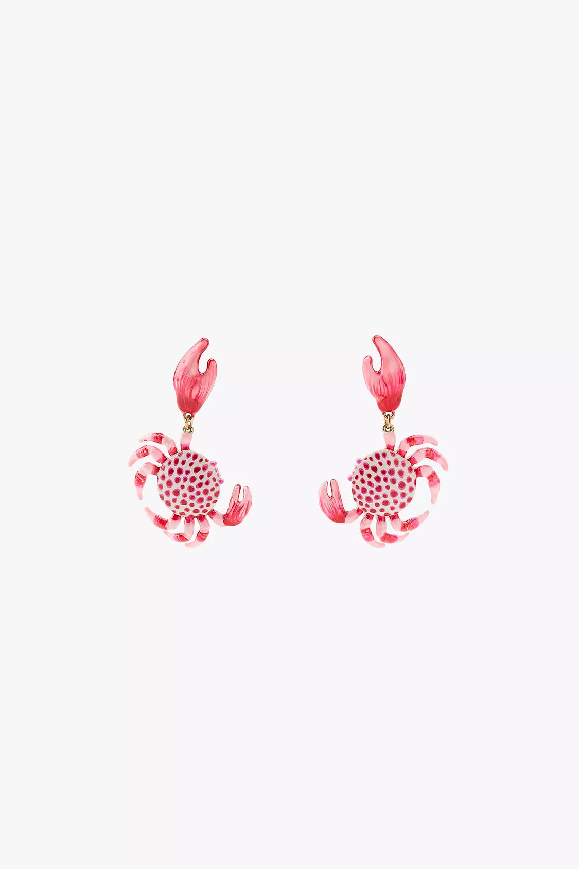 HERMOSA ACCESSORIESS
Pink Crap Earrings Artificial Jewellery