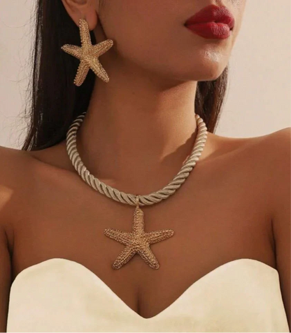 HERMOSA ACCESSORIESS
Starfish Set Artificial Jewellery