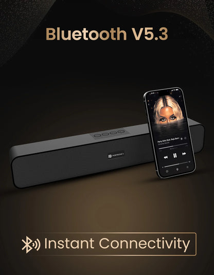 DECIBEL 24
Bluetooth 5.3 | wireless 10W HD soundbar | TWS Surround Sound | Type-C charging port