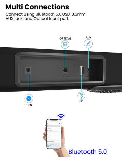 Portonics Sound Slick IV
120W Speaker | LED Display | 3 EQ Modes | Sleek Remote Control