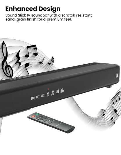 Portonics Sound Slick IV
120W Speaker | LED Display | 3 EQ Modes | Sleek Remote Control