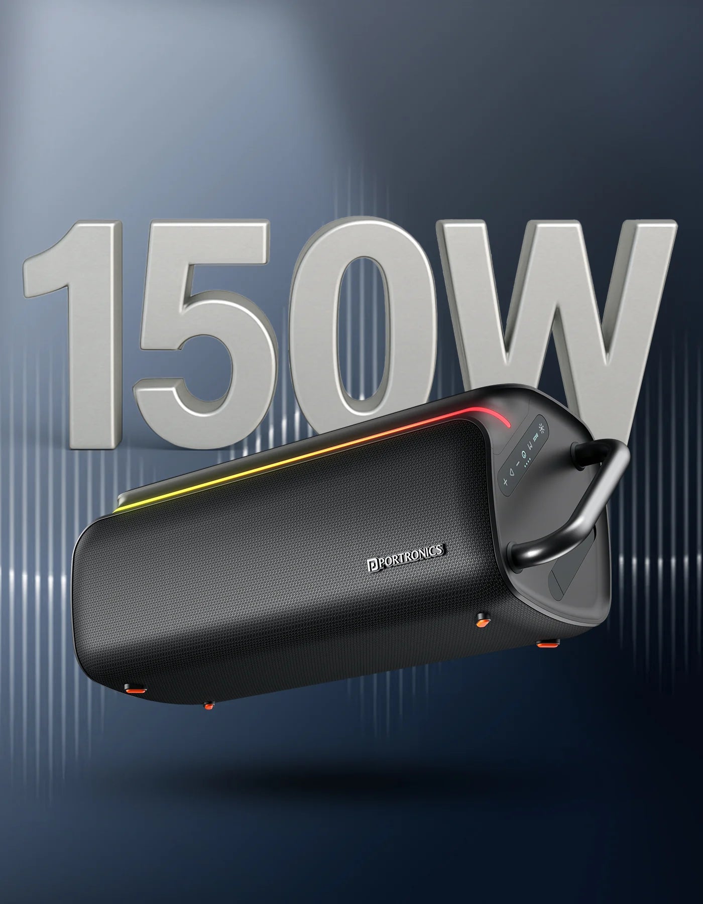Portonics Nebula X
Wireless Karaoke Mic | Upto 6 Hours Playtime | Bass Boost Technology | Type C Fast Charging | 150w Sound Output