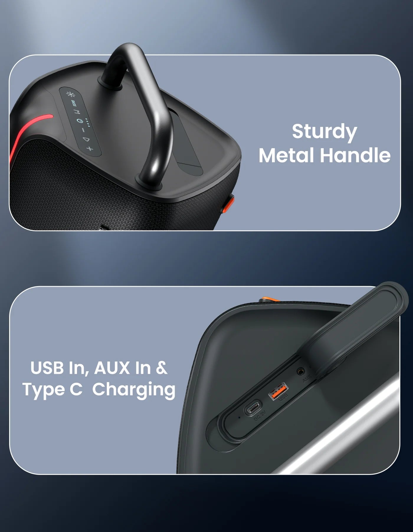 Portonics Nebula X
Wireless Karaoke Mic | Upto 6 Hours Playtime | Bass Boost Technology | Type C Fast Charging | 150w Sound Output