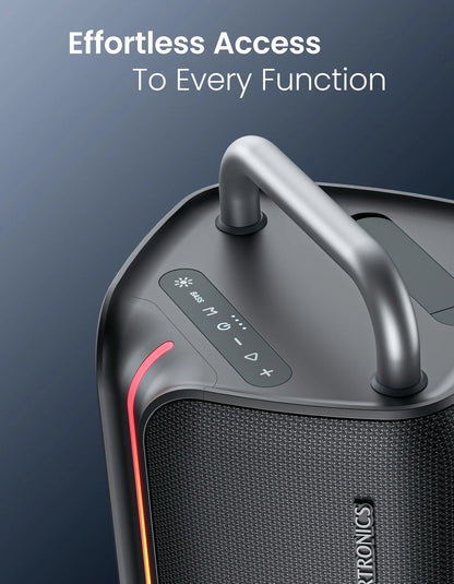 Portonics Nebula X
Wireless Karaoke Mic | Upto 6 Hours Playtime | Bass Boost Technology | Type C Fast Charging | 150w Sound Output