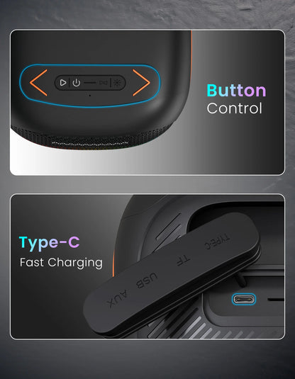 Portonics Dash 10
Dual Wireless Karaoke Mic | Dual Bass Radiator | Upto 6 Hour Playtime | Type C Fast charging