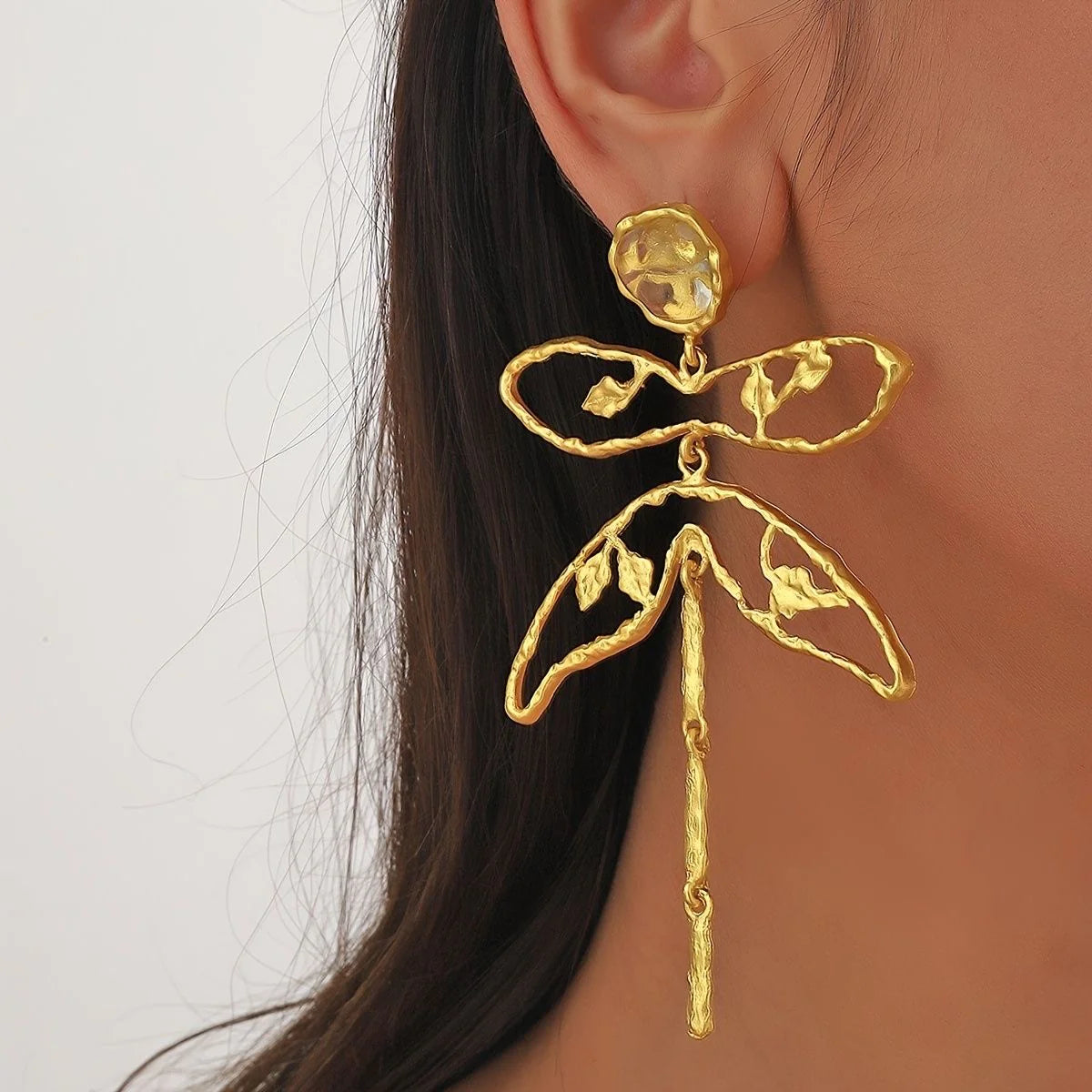HERMOSA ACCESSORIESS
Dragonfly Earrings Artificial Jewellery