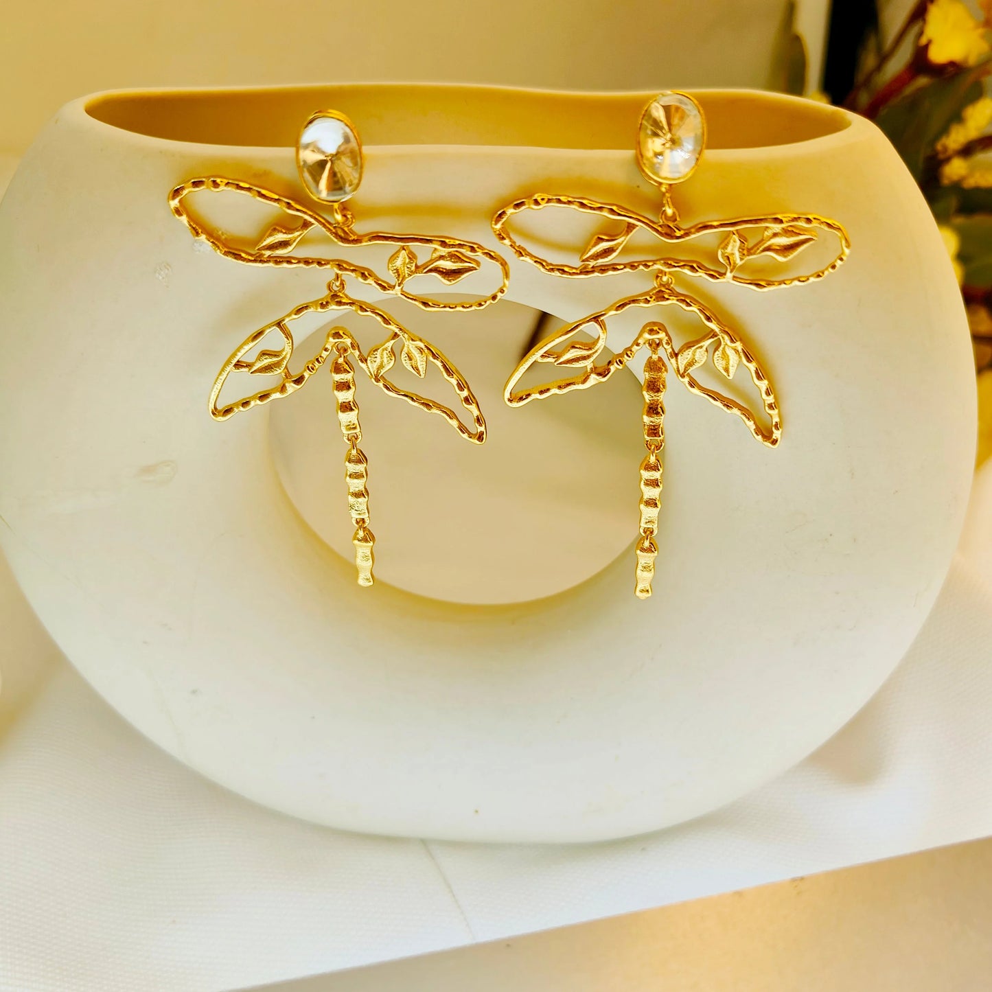 HERMOSA ACCESSORIESS
Dragonfly Earrings Artificial Jewellery
