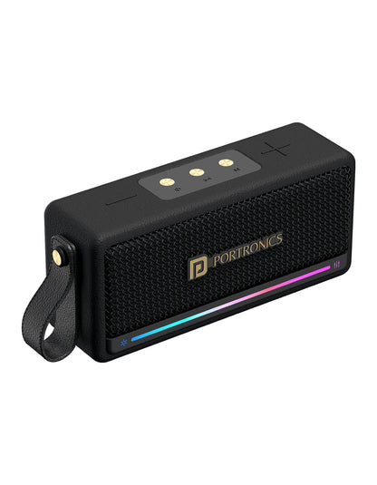 Portonics Harmony Mini
25W HD Sound | Upto 6 Hour Playback | EQ Adjustments | Type C Charging | Black