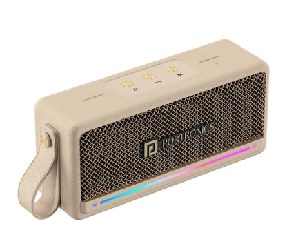 Portonics Harmony Mini
25W HD Sound | Upto 6 Hour Playback | EQ Adjustments | Type C Charging | Beige