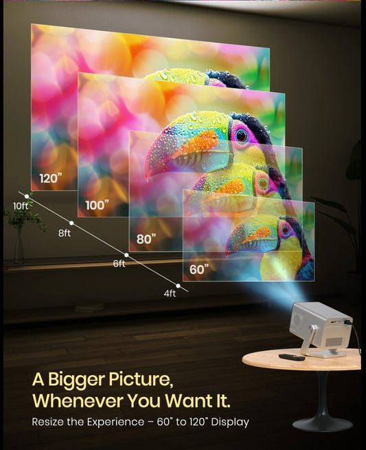 Portonics Beem 570
Netflix Certified | 1080P HD Native Resolution | Adjustable Angles | 5W Speaker