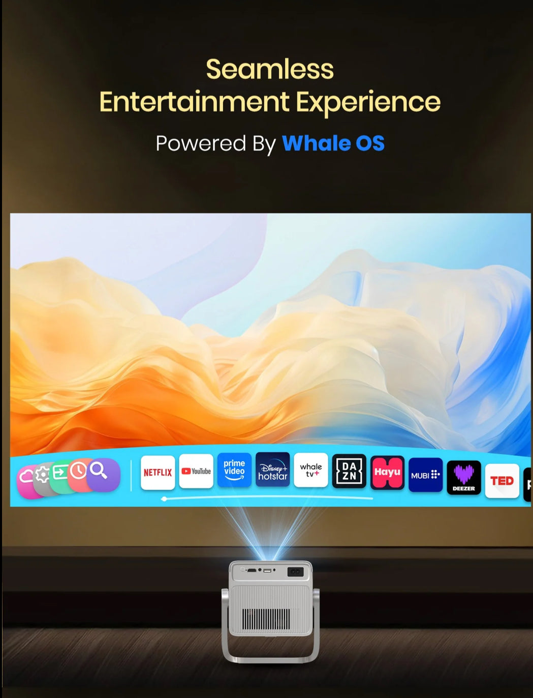 Portonics Beem 570
Netflix Certified | 1080P HD Native Resolution | Adjustable Angles | 5W Speaker