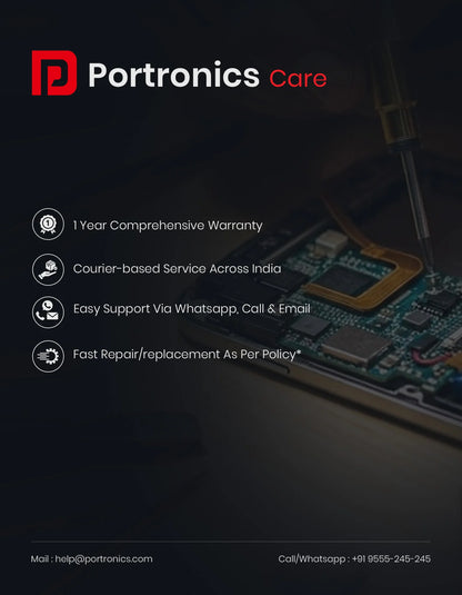 Portonics Pico 14
720P Full HD | Upto 100” Display Projection | Dual Band Wifi/Bluetooth 5.4 | Android 13 OS Based