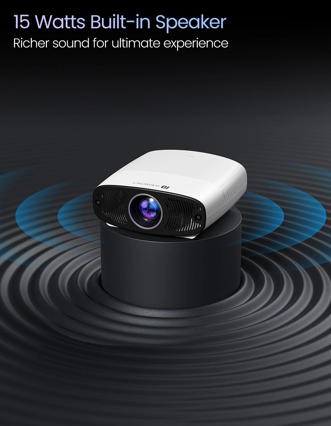 Portonics Beem 530
1080p Full HD | 15W Speaker | Android Based Interface | 7600 Lumens