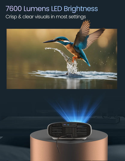 Portonics Beem 530
1080p Full HD | 15W Speaker | Android Based Interface | 7600 Lumens