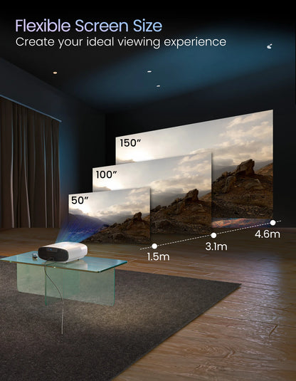 Portonics Beem 530
1080p Full HD | 15W Speaker | Android Based Interface | 7600 Lumens