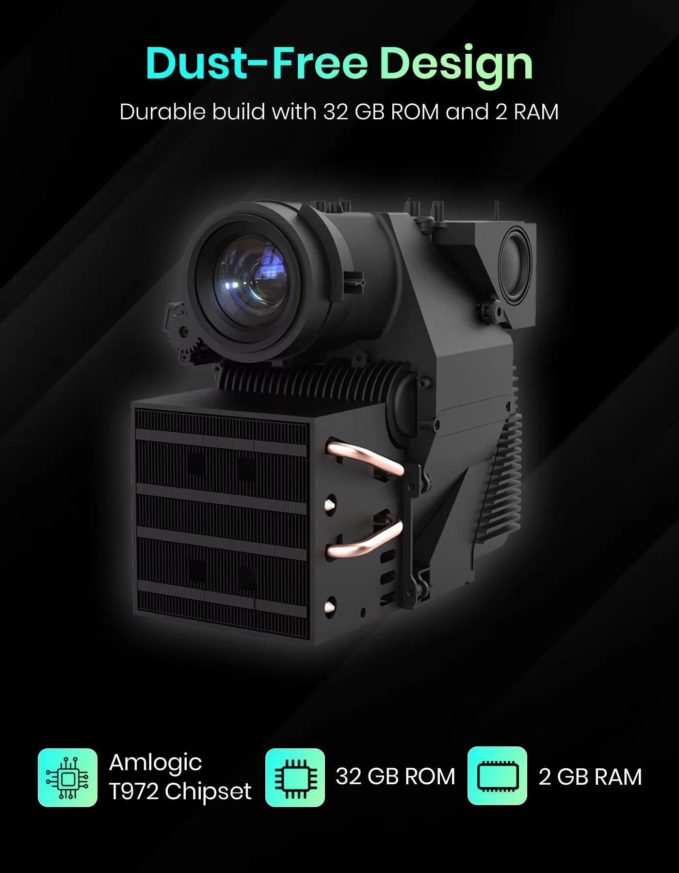 Portonics Beem 500
1080p FHD Native | Voice-enabled Remote | 6700 Lumens | 16W Speakers