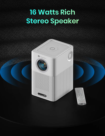 Portonics Beem 500
1080p FHD Native | Voice-enabled Remote | 6700 Lumens | 16W Speakers