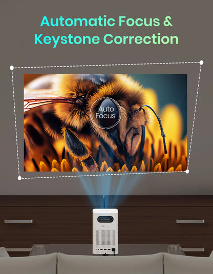Portonics Beem 500
1080p FHD Native | Voice-enabled Remote | 6700 Lumens | 16W Speakers