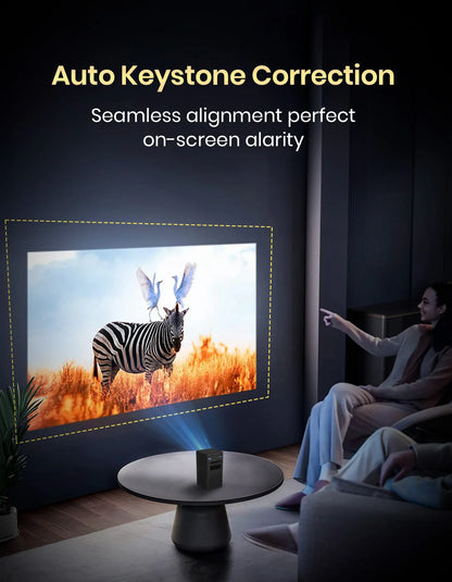 Portonics Pico 13
4K UHD Support | 3500 Lumens | Rechargeable | DLP Technology