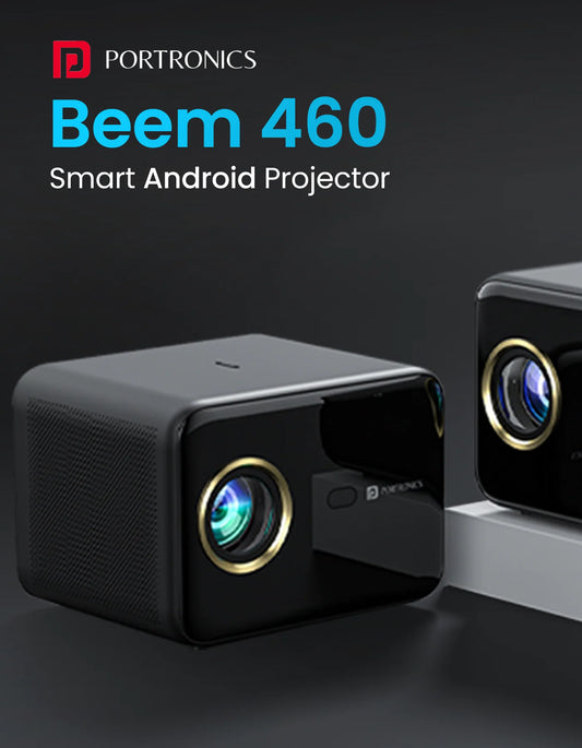 Portonics Beem 460
Bright and Sharp Display | Cinematic Sound Experience | Picture-Perfect Projection