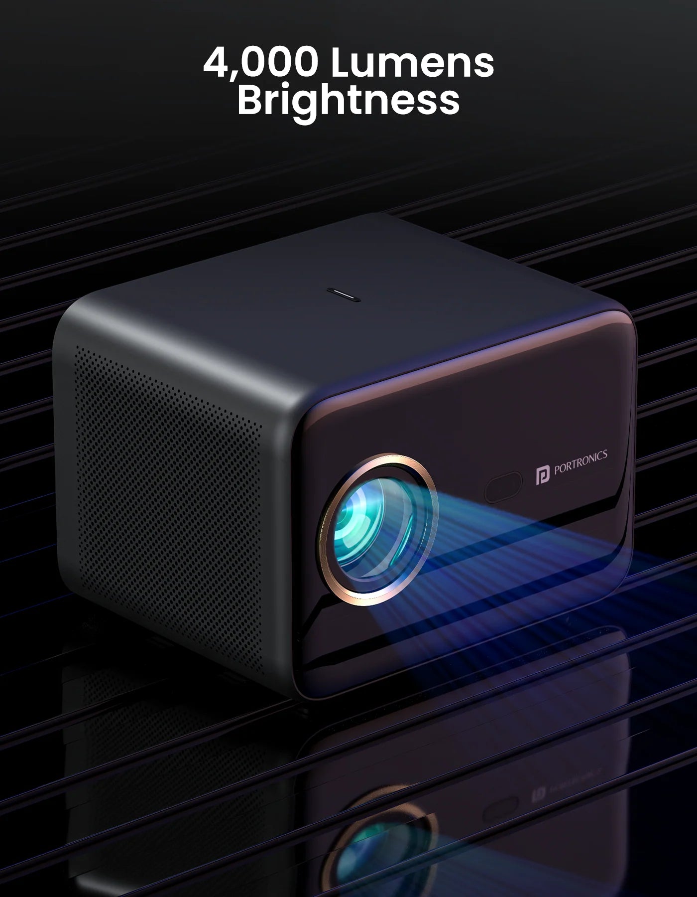 Portonics Beem 460
Bright and Sharp Display | Cinematic Sound Experience | Picture-Perfect Projection