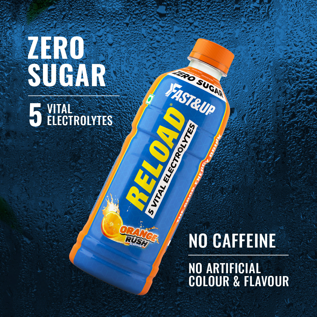 Fast&Up Reload Ready To Drink - 500 ml - Orange