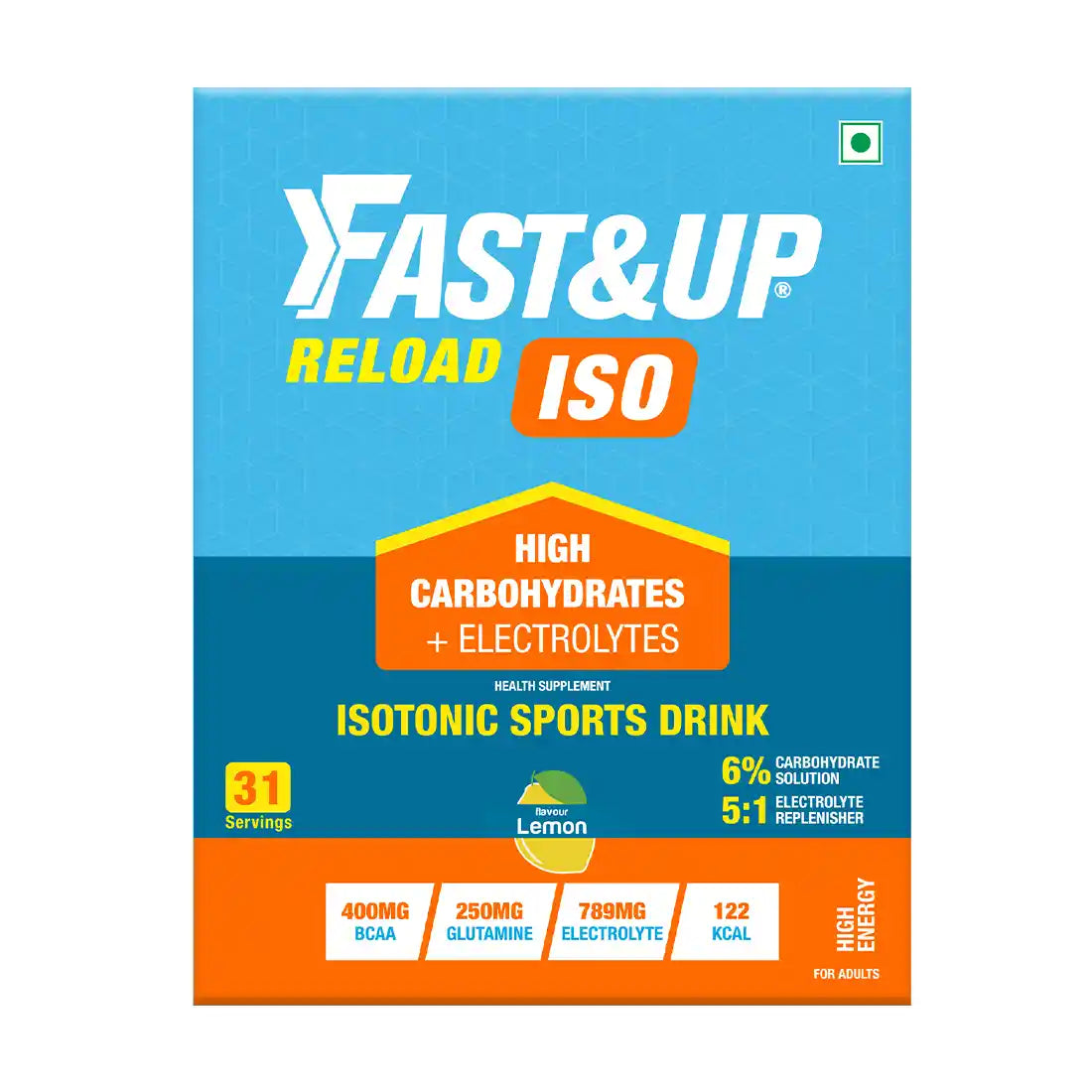 Fast&Up Reload ISO Lemon - Pack of 1