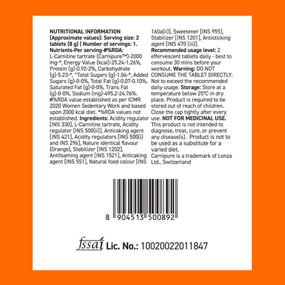 Fast&Up Lean Body for Weight Loss-  Orange | Mini Tube