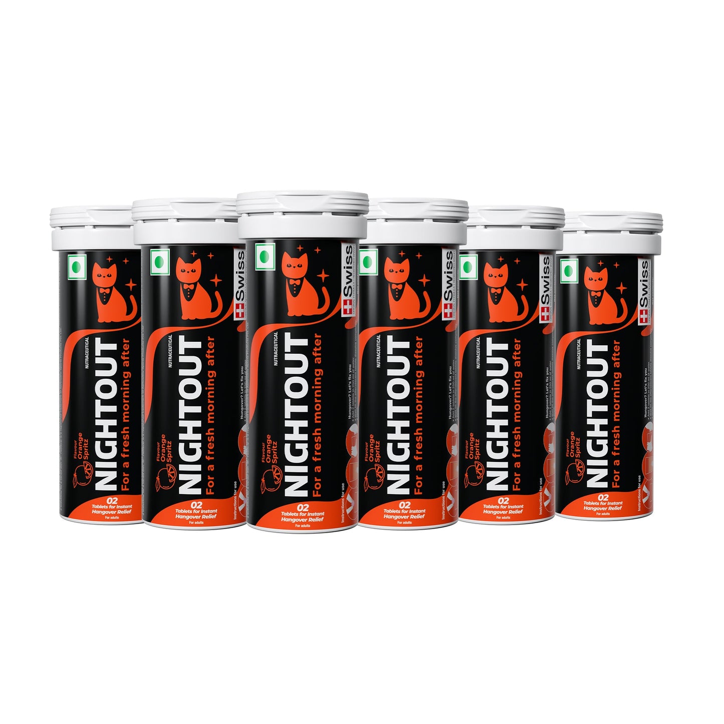 Fast&Up NightOut Instant Hangover Relief- Orange Spritz