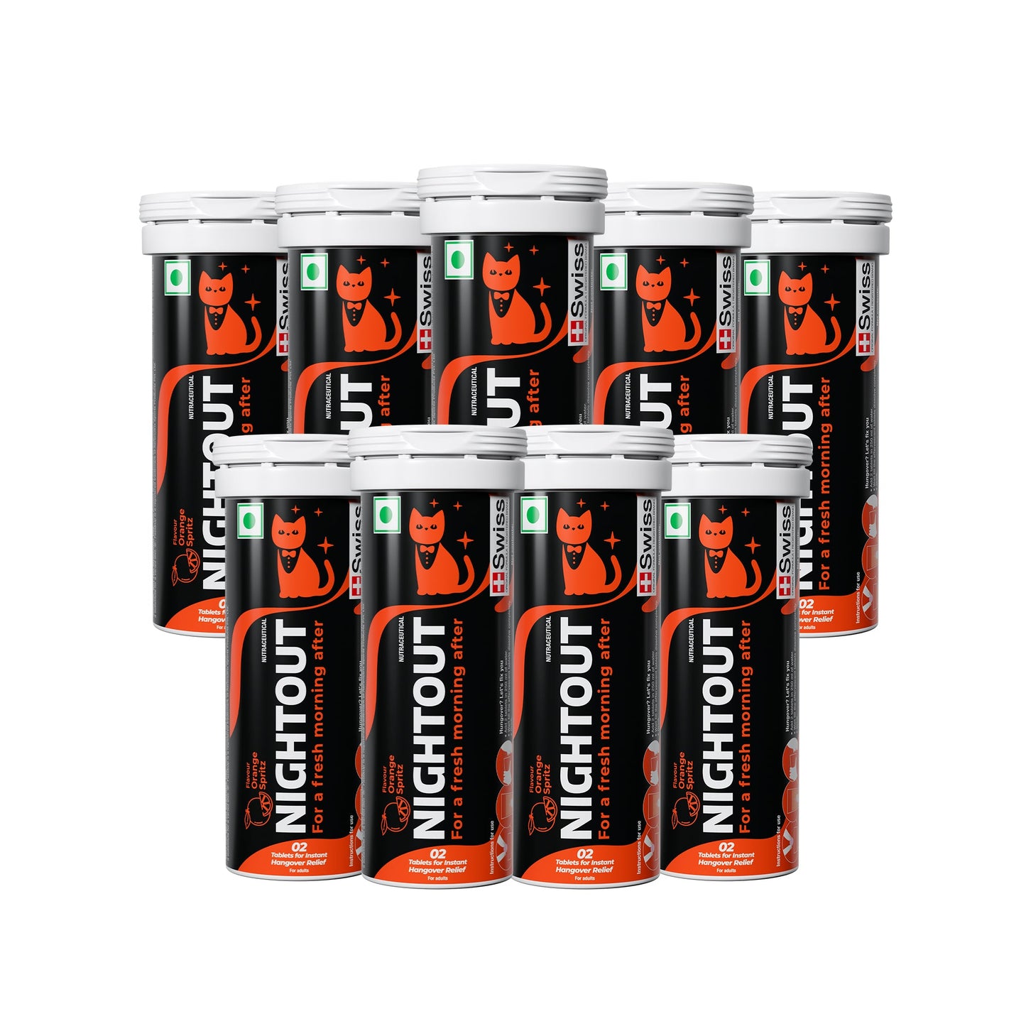 Fast&Up NightOut Instant Hangover Relief- Orange Spritz