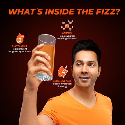 Fast&Up Instant Hangover Relief - Party Pack- Orange Spritz