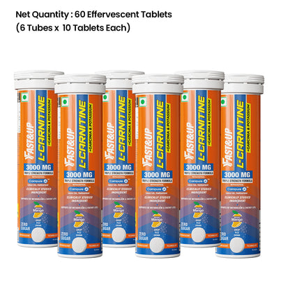 Fast&Up L-Carnitine 3000mg for Weight Loss - Mango