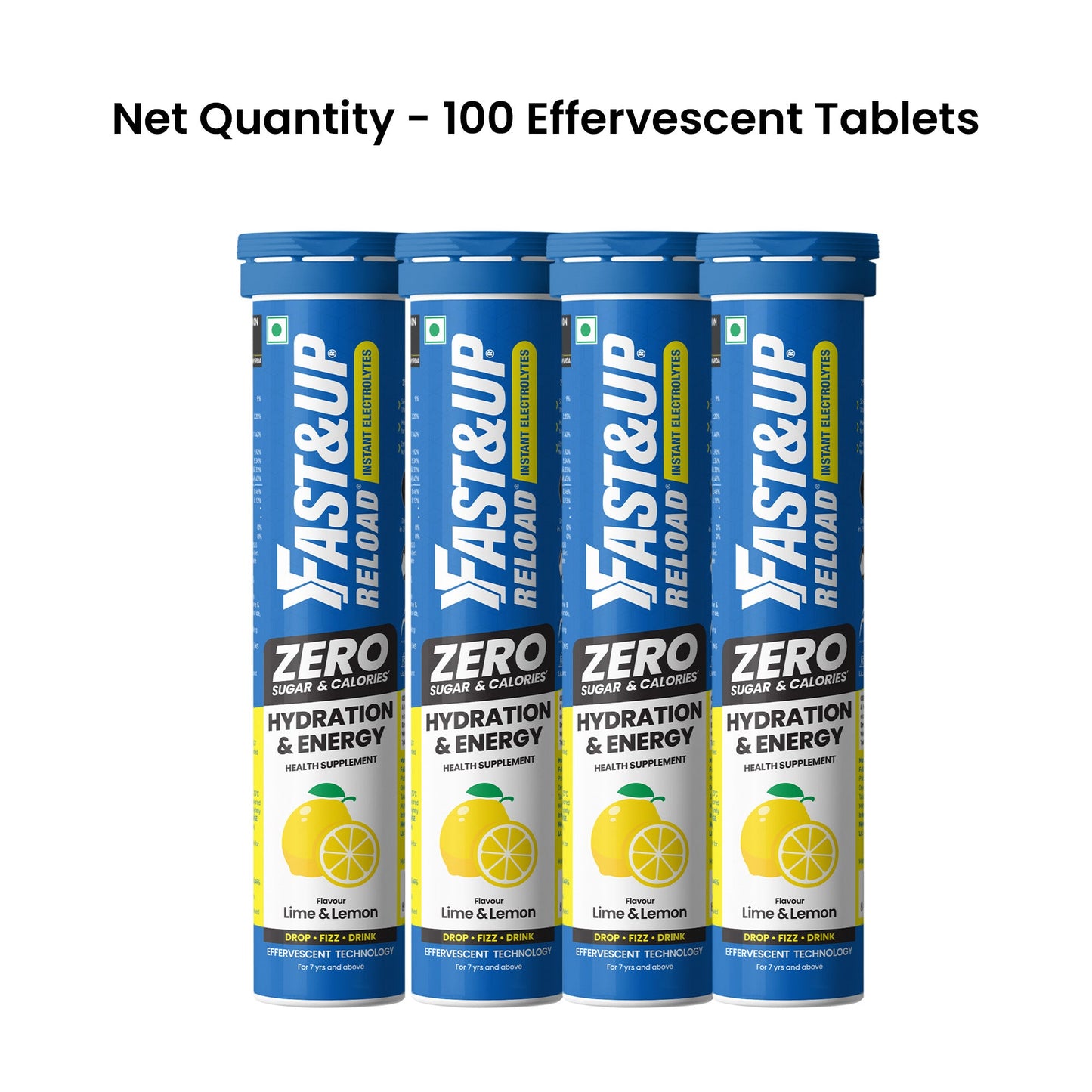 Fast&Up Reload Zero Instant Hydration Drink - Lime and Lemon