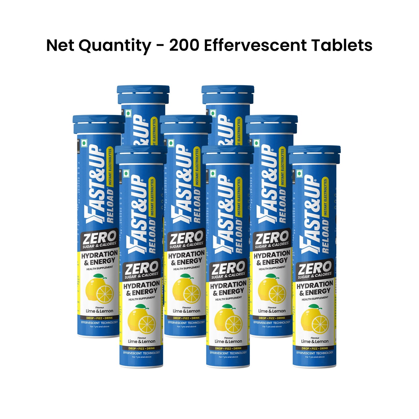Fast&Up Reload Zero Instant Hydration Drink - Lime and Lemon