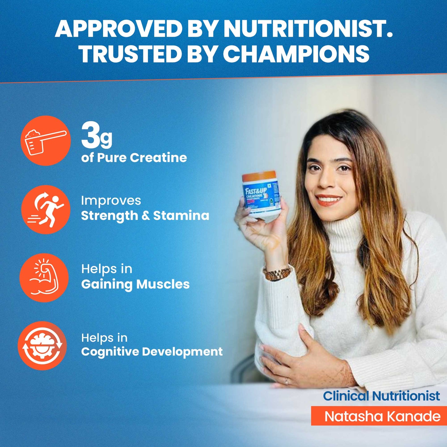 Fast&Up Creatine Monohydrate Essentials