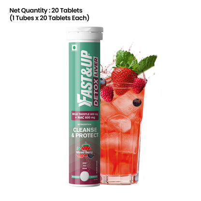 Fast&Up Daily Liver Cleanser with Milk Thistle + NAC