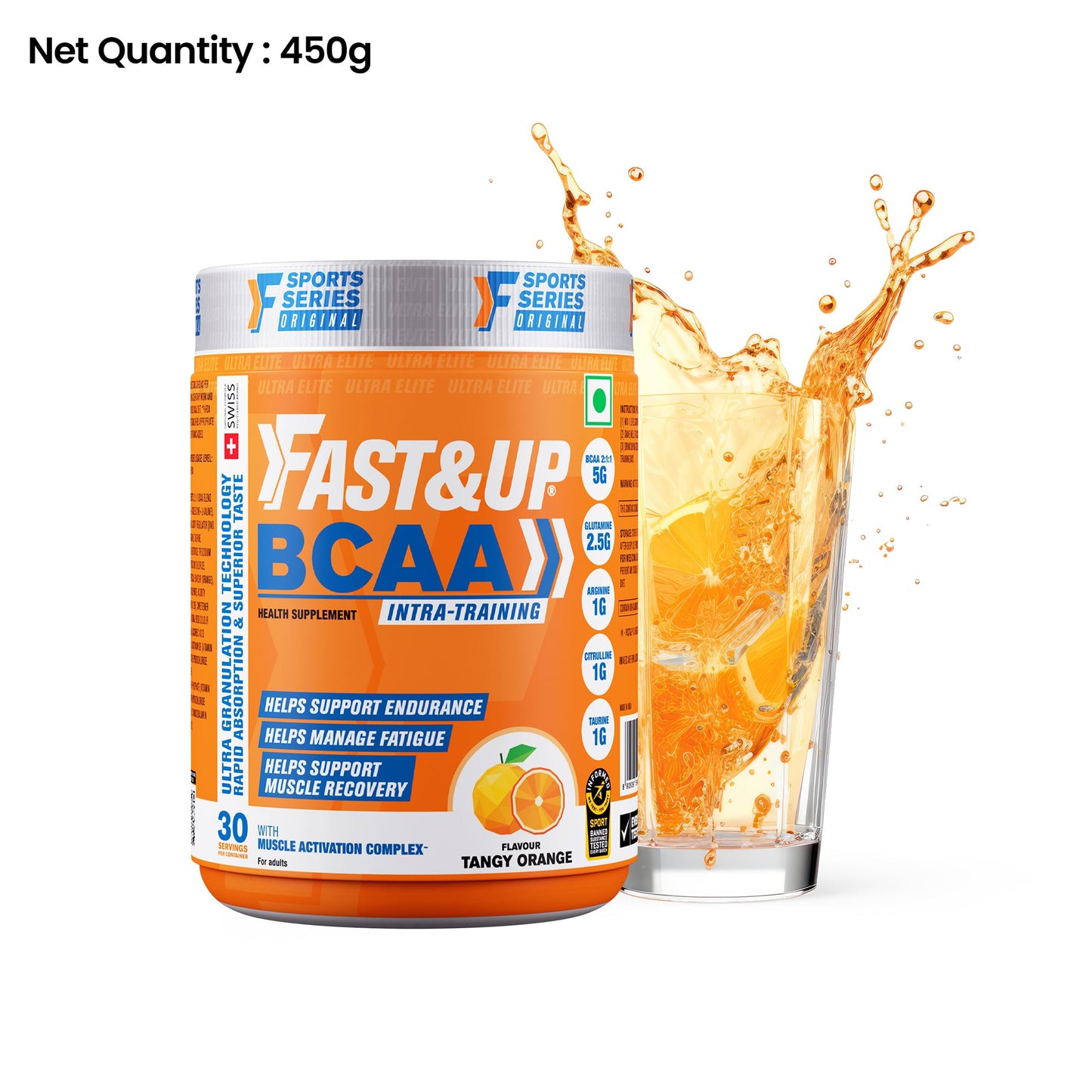 Fast&Up BCAA Advanced - Orange